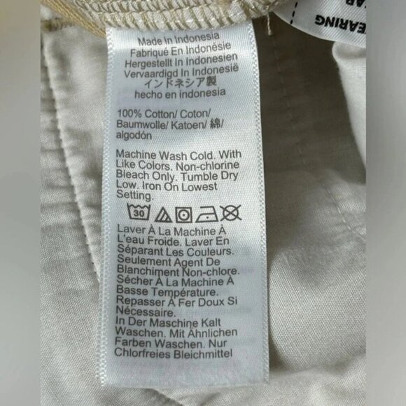 J Crew Factory Women’s Cotton Khaki Pants Minimalist Casual Size 8 - Picture 12 of 13